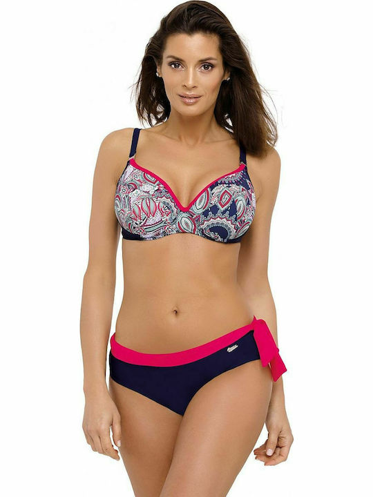 Marko Underwire Bikini Set Bra & Slip Bottom Stephanie M-522 with Adjustable Straps 128637