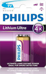 Philips Ultra Μπαταρία Λιθίου 9V 1τμχ