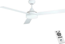 Eglo Sesimbra Ceiling Fan 132cm with Light Fixt...