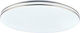 Globo Lighting Pierre Ceiling Mount Light 37cm Silver with Integrated LED