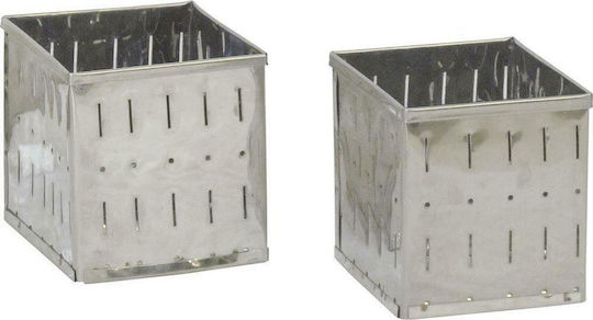 Biofan Форма за сирене Квадрат Inox 13x11x12cm
