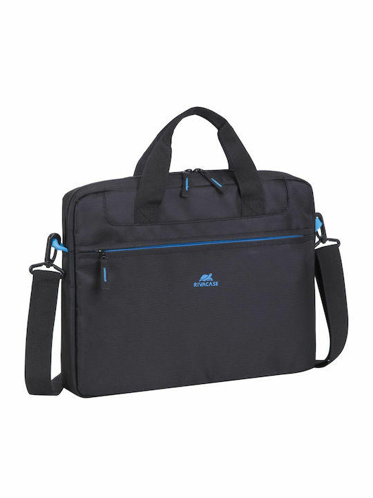 Rivacase Regent 8027 Τσάντα Ώμου / Χειρός για Laptop 14" σε Μαύρο χρώμα