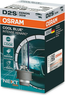 Osram Λάμπα Αυτοκινήτου Xenarc D2S Xenon 6200K Ψυχρό Λευκό 12-24V 35W 1τμχ