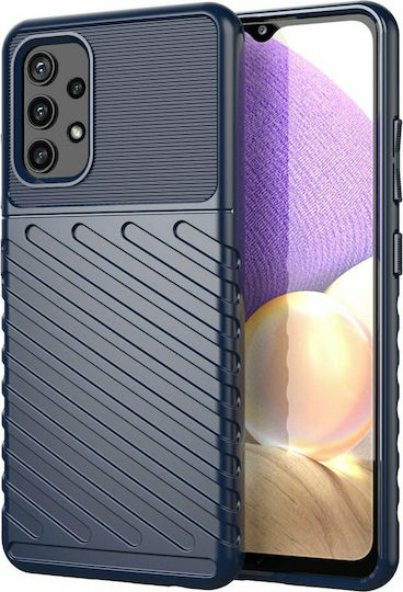 Hurtel Thunder Flexible Tough Rugged Back Cover Σιλικόνης Μπλε (Nokia 5.4)