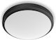Philips Classic Wall Lamp with Integrated LED and Warm White Light Black 31.3cm
