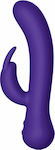 Swan Vibes The Majestic Swan Vibrator Rabbit 21cm Purple