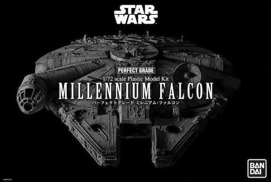 Revell Millennium Falcon "Perfect Grade" Фигура за Моделизъм 680 Части в Мащаб 1:72 48.2см.