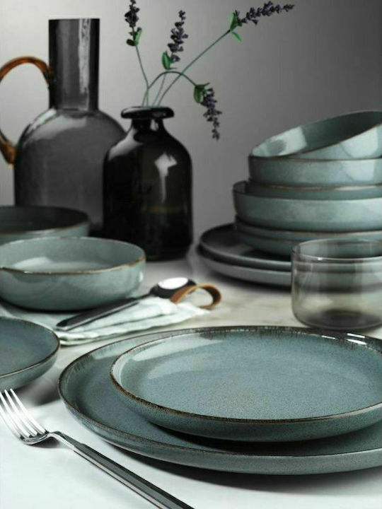 Porcelain Plates Pearl Mood Blue – Set 20 Piece...
