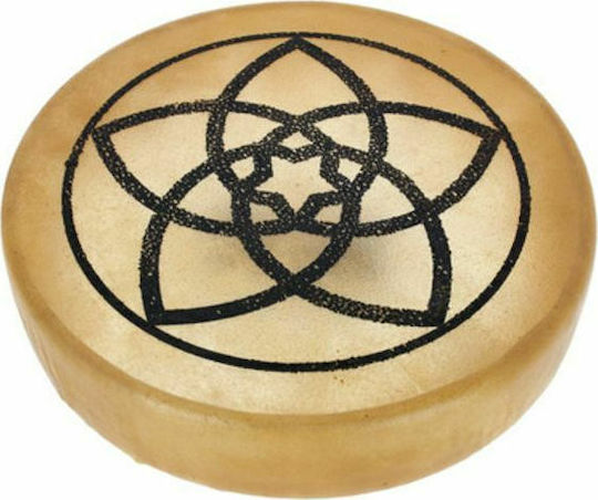 Sonic Energy Sonic Energy Bendir Native American Style Hoop Drum 15 Inches with Synthetic Leather