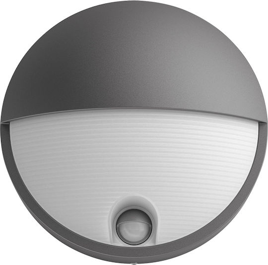 Philips MyGarden Capricorn Lumină de exterior montată pe perete LED IP44 6W cu Alb Cald Lumină