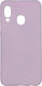 Sonique Back Cover Silicon Violet (Galaxy A20e)