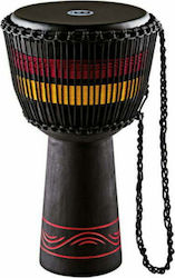 Meinl Original African Style Rope Tuned Wood Djembe ADJ7-XL 13"