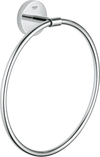 Grohe Baucosmopolitan Single Wall-Mounted Bathroom Ring Chrome