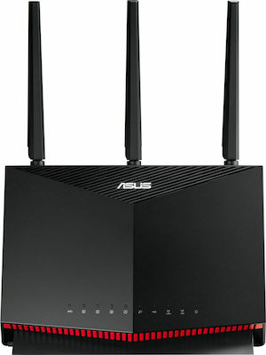 Asus RT-AX86S Ασύρματο Router Wi‑Fi 6 με 4 Θύρες Gigabit Ethernet