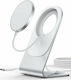 Choetech Φορτιστής Magsafe 15W Ασημί (T517-F)