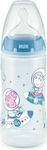 Nuk Plastikflasche First Choice Plus Temperature Control Peppa Pig Gegen Koliken mit Silikonsauger für 6-18 Monate Blue 300ml 1Stück 10.741.070