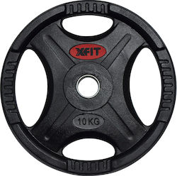 X-FIT Lux 39000 Δίσκος Λαστιχένιος 1 x 10kg Φ28mm με Λαβές X-FIT Lux 39000 Δίσκος Λαστιχένιος 1 x 10kg Φ28mm με Λαβές