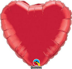 Balloon Foil Valentine's Day Heart Red 10cm