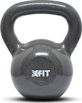 X-FIT Kettlebell Gusseisen 14kg Gray