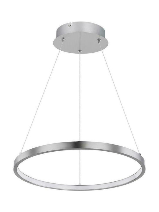 Globo Lighting Hängende Deckenleuchte LED Silber