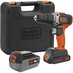 Black & Decker Percussive Drill Driver Battery 18V 1x4Ah & 1x2Ah