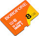 Borofone microSDHC 8GB Class 10