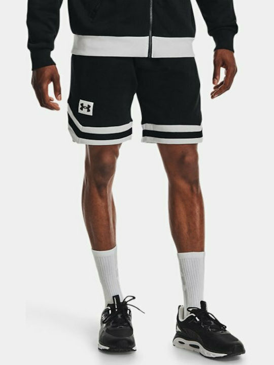 Under Armour Rival FLC Alma Mater Pantaloni scurți sport bărbați Negru