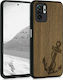 KWmobile Anchor Vintage Back Cover Ξύλινο Dark ...