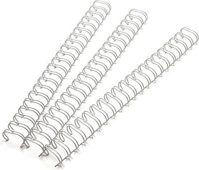 Next Metallic Spine / Spiral Bookbinding 6.4mm White 6.4mm 100pcs