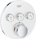 Grohe Grohtherm Smart Control für Dusche 3 Ausgänge Edelstahl