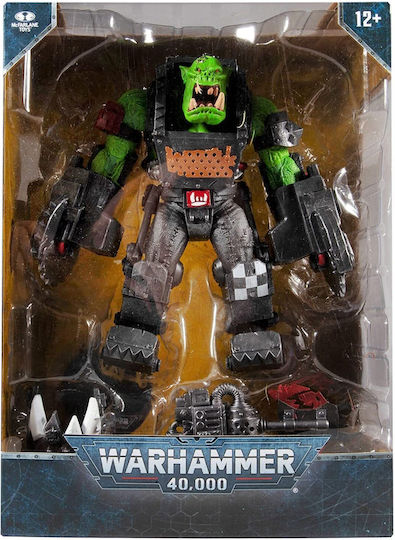 Action Figure Warhammer 40000 Ork Meganob with Buzzsaw for 12+ years old Years 30cm.