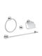 Grohe Grohe Essentials An Der Wand Montiert Badezimmerzubehör-Set Metall Silber 4 Stück