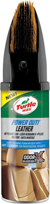 Turtle Wax Foam Shine / Cleaning Foam Cleaner & Leather Softener for Leather Parts Power Out! 400ml 052895117
