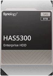 Synology HAS5300 8TB HDD Hard Drive 3.5" SAS 3.0 7200rpm with 256MB Cache for NAS