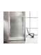 Tema Shower Screen for Shower with Sliding Door 110x180cm Clear Glass