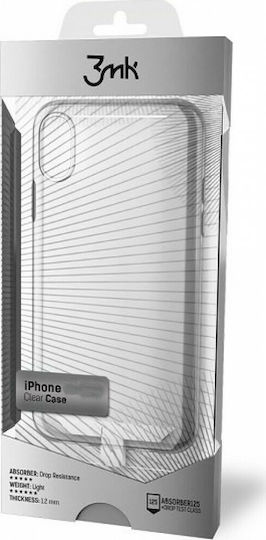 3MK Clear Back Cover Silicone 1.2mm Transparent (iPhone XR)