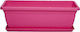 Micplast Mojito Planter Box Plastic Fuchsia 50x20x17cm.