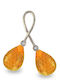 Emphasis Gold Stone Charm with Diamond