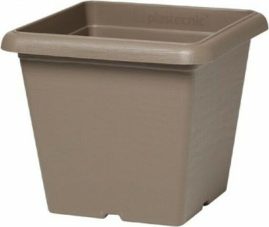 Plastecnic Terrae Саксия Пластмаса 30x30x25.5см.