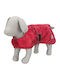 Trixie Orleans Red Fleece / Waterproof Dog Coat with 55cm Back Length