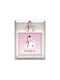 Slevori Kleiner Pinguin Kinder-Fotorahmen Silber Rosa 10x10cm