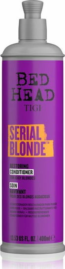 Tigi Bed Head Serial Blonde Conditioner Αναδόμησης/Θρέψης για Βαμμένα Μαλλιά 400ml