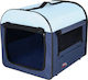 Trixie Handtasche für Hunde Blau L55xB40xH40cm.