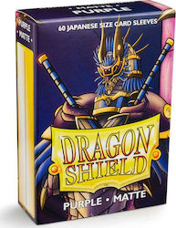 Dragon Shield Japanese Size Card Purple Matte Card Sleeves Japanese Size 60τμχ 11109 Dragon Shield Japanese Size Card Purple Matte Card Sleeves Japanese Size 60τμχ 11109