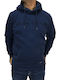 Sweatshirt with Hood Denim