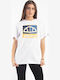 Brevis Γυναικείο T-shirt Λευκό