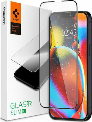 Spigen GLAS.tR Slim 2.5D Full Face Tempered Glass 1pcs (iPhone 14 / 13 / 13 Pro) AGL03392