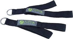 Alpha Pilates Exercise Machine Attachments Double Loop Straps