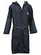 AlpinPro Nemo Swimming Bathrobe Black Microfiber BRS-BL