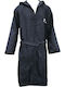 AlpinPro Nemo Swimming Bathrobe Black Microfiber BRSL-BL